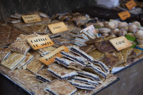 Pasticceria al mercato — Foto Stock