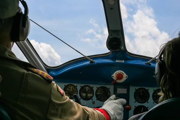 Hamilton Ontario Canada 2019 Musée Patrimoine Des Avions Guerre Avion — Photo