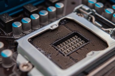 Kırık anakart soket, işlemci yuvası