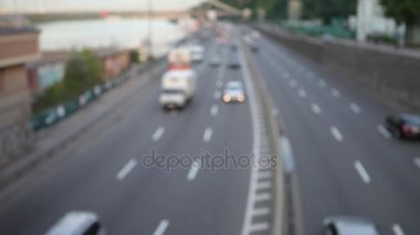 Road, arabalar, arka plan bulanık, bokeh,