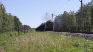 Yük treni, hamle, rides, kargo teslim