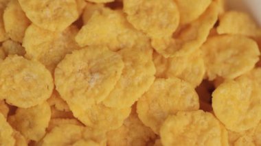Marco Video Cornflake tahıl. Hızlı kahvaltı konsepti.