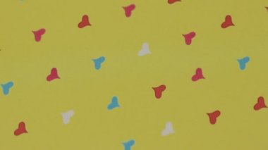 Hassas romantik arka planda renk Kalpler