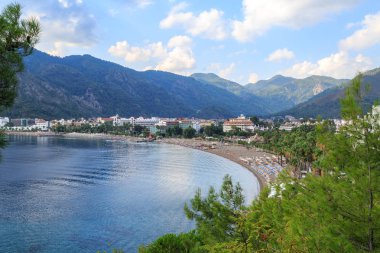 İçmeler, Marmaris Türkiye'de havadan görünümü