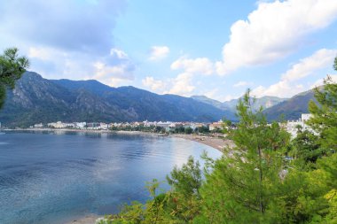 İçmeler, Marmaris Türkiye'de havadan görünümü