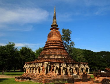 WAT Chang Lom, Sukhothai, Old Town, tarihi, medeniyet, Tarih