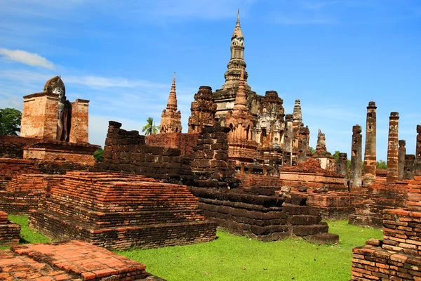 Parque Histórico de Sukhothai, Sukhothai, Cidade Velha, histórico, civili — Fotografia de Stock