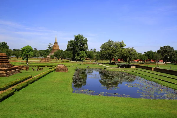 Исторический парк Сукхотай, Сукхотай, Старый город, исторический, гражданский — стоковое фото