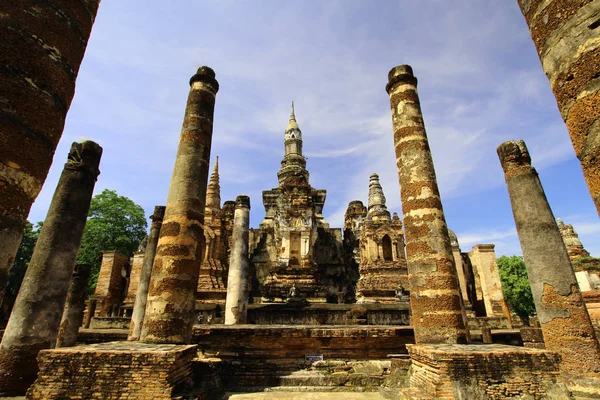 Sukhothai ιστορικό πάρκο Σουκοτάι, παλιά πόλη, ιστορικά, civili — Φωτογραφία Αρχείου