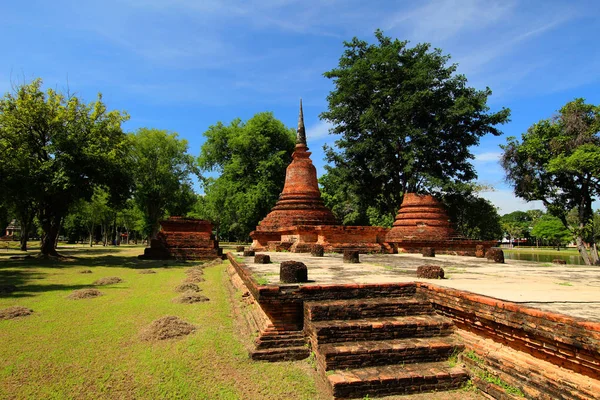 Park historyczny Sukhothai, Sukhothai, civili zabytkowego, starego miasta, — Zdjęcie stockowe