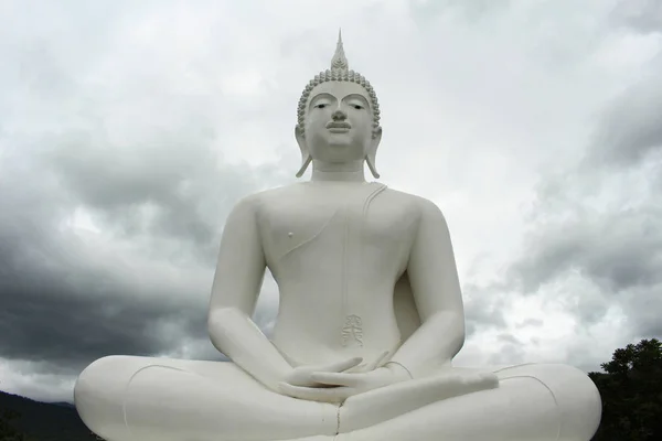 Image de Bouddha blanc en Thaïlande — Photo