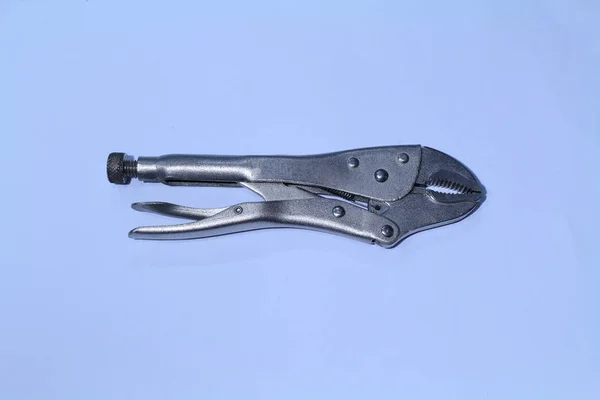 Image of Locking Pliers On a white background. — Stock Photo, Image