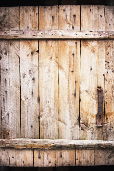 Régi, fából készült ajtó Jogdíjmentes Stock Képek