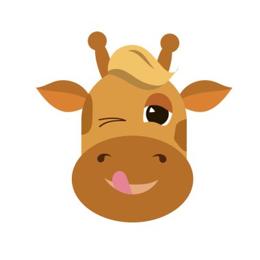 komik kırpışan zürafa