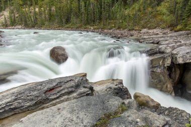 Şelale - Jasper National Park, Amerika Birleşik Devletleri