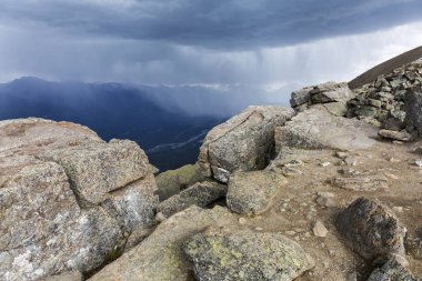 Yaklaşan fırtına - Jasper National Park, Amerika Birleşik Devletleri