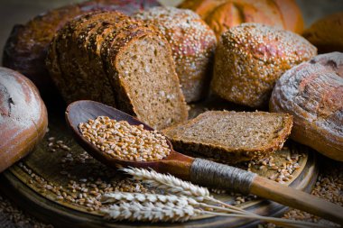 Buğday fasulye masada