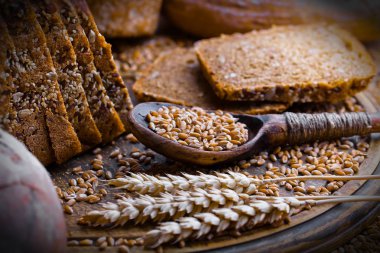 Buğday fasulye masada