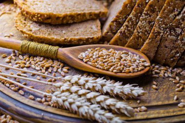 Buğday fasulye masada