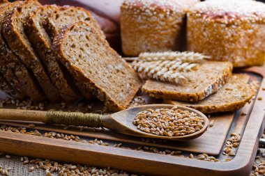 Buğday fasulye masada