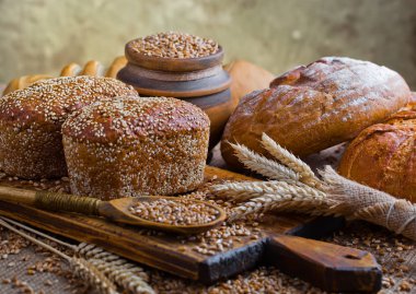 Buğday fasulye masada