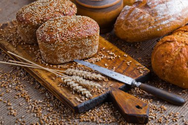 Buğday fasulye masada