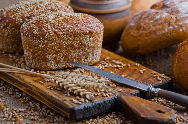 Buğday fasulye masada