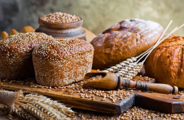 Buğday fasulye masada