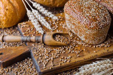 Buğday fasulye masada