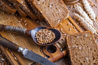 Buğday fasulye masada