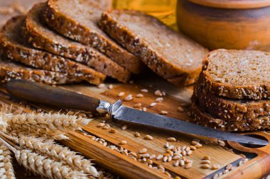 Buğday fasulye masada