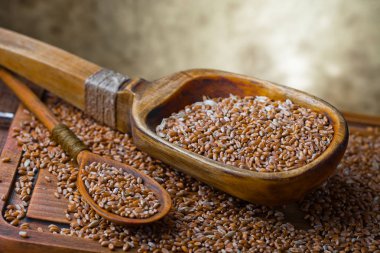 Buğday fasulye masada