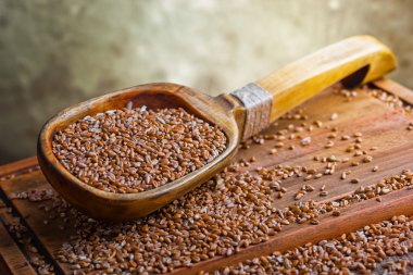 Buğday fasulye masada