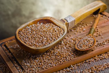 Buğday fasulye masada