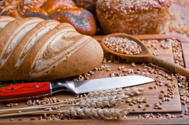 Buğday fasulye masada