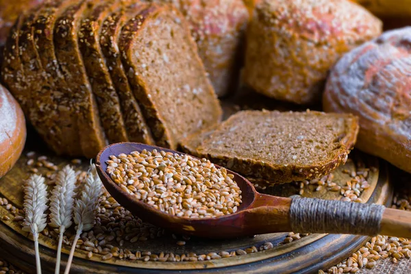 Buğday fasulye masada