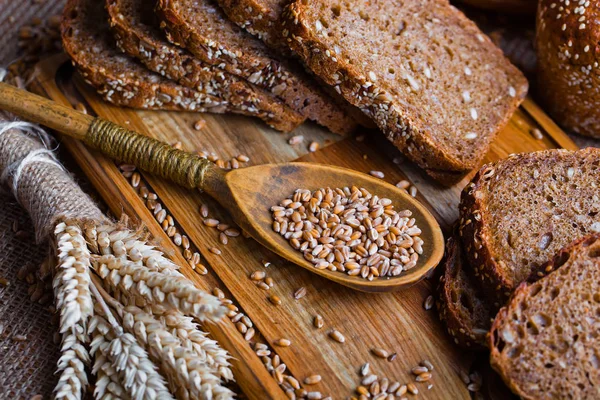 Buğday fasulye masada