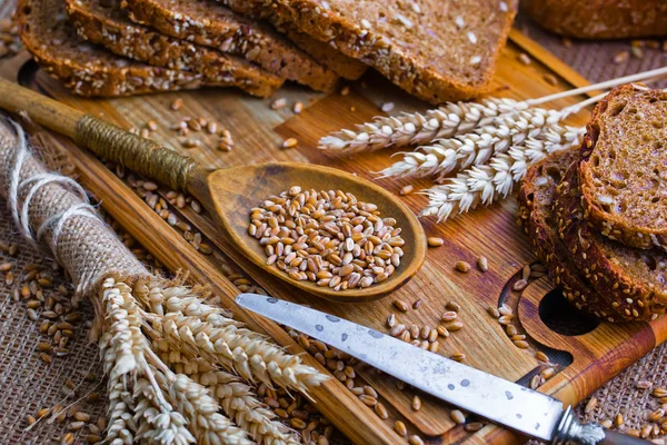 Buğday fasulye masada