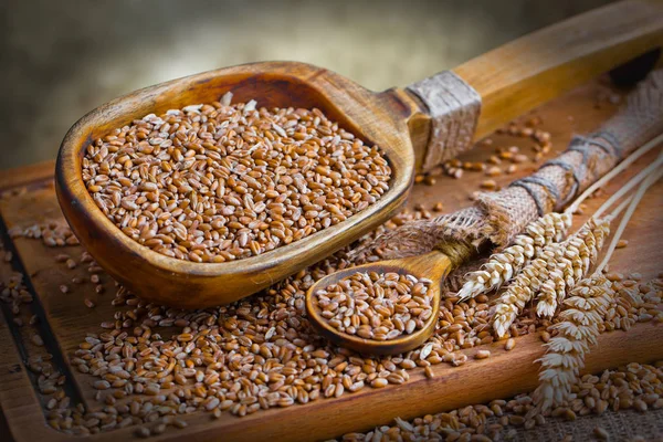 Buğday fasulye masada