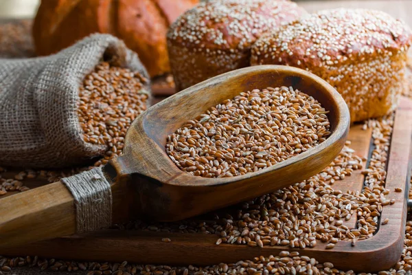 Buğday fasulye masada