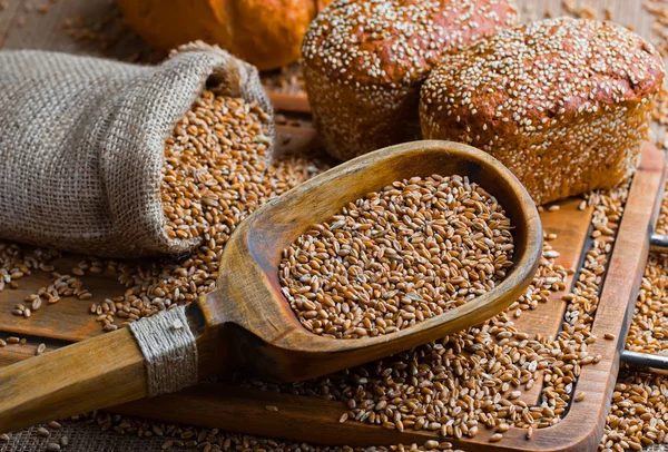 Buğday fasulye masada