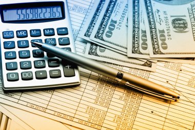 Masada ofiste iş nesneleri