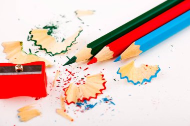 renkli kalemler için çizim