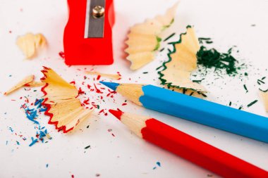 renkli kalemler için çizim