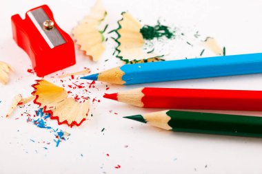 renkli kalemler için çizim