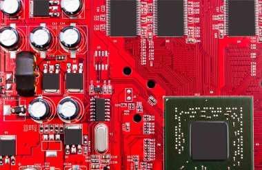 Bilgisayar anakart portre