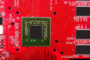 Bilgisayar anakart portre