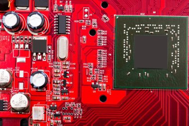 Bilgisayar anakart portre