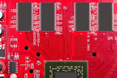 Bilgisayar anakart portre