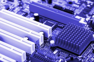 Bilgisayar anakart portre